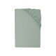 LIVARNO® Luxus-Satin Spannbettlaken, 90-100 x 200 cm , grün - B-Ware neuwertig