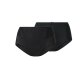 esmara® 2er Set Damen-Miederslips, formgebend, M, schwarz - B-Ware neuwertig