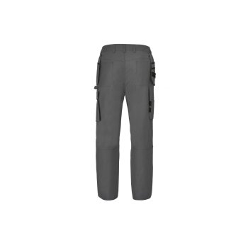PARKSIDE PERFORMANCE® Herren-Arbeitsbundhose, Ripstop, mit CORDURA®-Knieverstärkung, 54, grau - B-Ware neuwertig