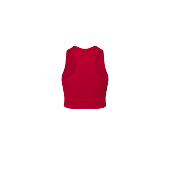 CRIVIT Damen-Sport-Bustier, mit dynamischer Kühltechnologie, XS, rot - B-Ware sehr gut