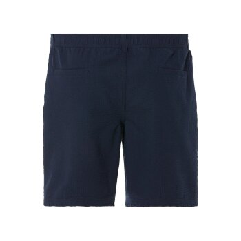 LIVERGY® Herren-Seersucker-Shorts,  aus reiner Baumwolle, XL, marine - B-Ware neuwertig