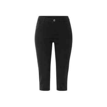 esmara® Damen-Capri-Jeans, Super Skinny, normale Leibhöhe, 36, schwarz - B-Ware neuwertig