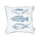 LIVARNO® Dekokissen, 40 x 40 cm (Fische) - B-Ware neuwertig