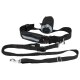 ZOOFARI® Joggingleine / Schleppleine / Hundehalsband mit Hundeleine (Joggingleine mit Bauchgurt) - B-Ware neuwertig