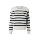 Esmara® Damen Pullover, S, creme - B-Ware neuwertig
