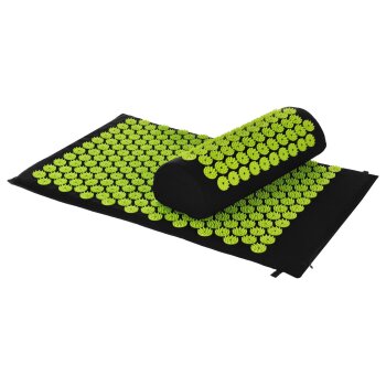 SENSIPLAST® Akupressurmatte mit Kopfkissen (Grün) - B-Ware neuwertig
