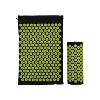 SENSIPLAST® Akupressurmatte mit Kopfkissen (Grün) - B-Ware neuwertig