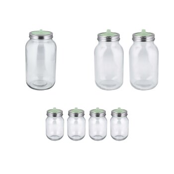 SILVERCREST® Fermentationsgläser - B-Ware
