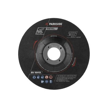 PARKSIDE PERFORMANCE® Trennscheiben-Sortiment, Metallschleifscheiben 125 mm - B-Ware neuwertig
