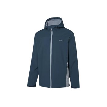 CRIVIT Herren-Thermo-Softshelljacke, L, blau - B-Ware neuwertig