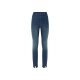 esmara® Damen-Jeggings, Slim Fit, hohe Leibhöhe, S, blau - B-Ware neuwertig