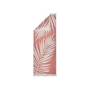 LIVARNO® Frottier-Strandtuch, 80 x 180 cm, rosa - B-Ware neuwertig
