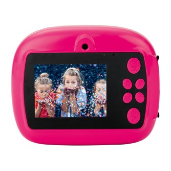 LUPILU® Kinder Sofortbildkamera (Pink) - B-Ware sehr gut