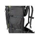 CRIVIT Premium-Trekking-Rucksack, 50+10 L, schwarz/gelb - B-Ware