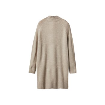 esmara® Damen-Strickkleid, L, beige - B-Ware neuwertig