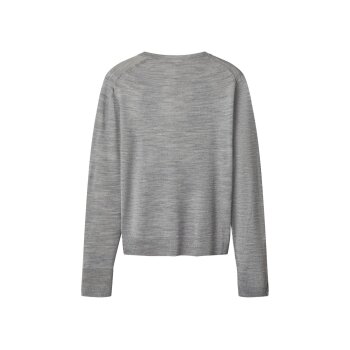 Esmara® Damen Merinopullover, S, hellgrau - B-Ware...