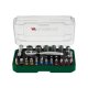 PARKSIDE® Ratschen-Bit- und Steckschlüssel-Set / Bit-Set / Ratschen-Schraubendreher-Bit- und Steckschlüssel-Set (Ratschen Bit Set 31-tlg.) - B-Ware neuwertig