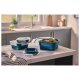SILVERCREST® Frischhaltedosen-Sets mit Klickverschluss Silikon (Quadrat 4tlg.) - B-Ware sehr gut
