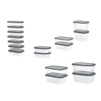 SILVERCREST® Frischhaltedosen-Set, 17-tlg. - B-Ware
