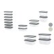 SILVERCREST® Frischhaltedosen-Set, 17-tlg. - B-Ware