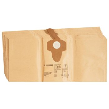 PARKSIDE® Filtertüten für Werkstattsauger - B-Ware