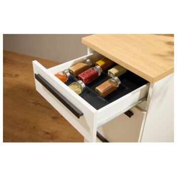 SILVERCREST® Gewürzgläser-Schubladeneinsätze / Küchenmesser-Schubladeneinsatz - B-Ware