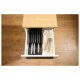 SILVERCREST® Gewürzgläser-Schubladeneinsätze / Küchenmesser-Schubladeneinsatz - B-Ware