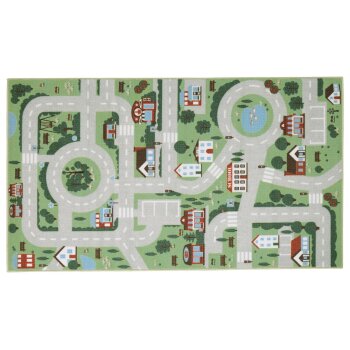 LIVARNO® Kinder-Spielteppich, 75 x 133 cm, Stadt - B-Ware sehr gut