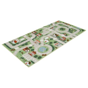 LIVARNO® Kinder-Spielteppich, 75 x 133 cm, Stadt - B-Ware sehr gut