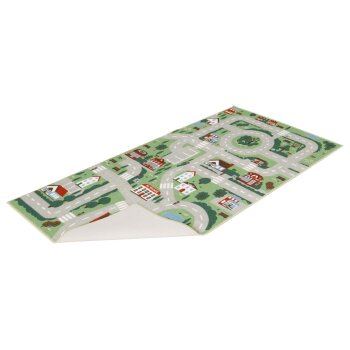 LIVARNO® Kinder-Spielteppich, 75 x 133 cm, Stadt - B-Ware sehr gut