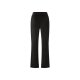 esmara® Damen-Velourshose, XL (48/50), schwarz - B-Ware neuwertig