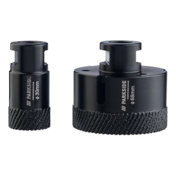 PARKSIDE PERFORMANCE® Diamant-Bohrkronen, Ø 30, 68 mm - B-Ware sehr gut