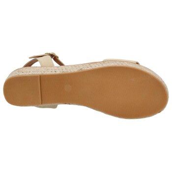 esmara® Damen-Keilsandalen, 36, beige - B-Ware sehr gut