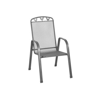 GREEMOTION Gartentischgruppe »Toulouse« (Tisch + 4 Stapelstühle, Ø100 x 74 cm) - B-Ware sehr gut