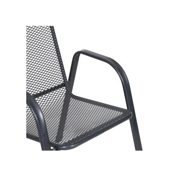GREEMOTION Gartentischgruppe »Toulouse« (Tisch + 4 Stapelstühle, Ø100 x 74 cm) - B-Ware sehr gut
