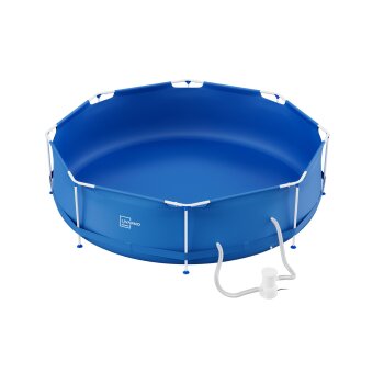 LIVARNO home Metal-Frame-Pool, Ø 300 x H 76 cm - B-Ware