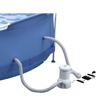 LIVARNO home Metal-Frame-Pool, Ø 300 x H 76 cm - B-Ware