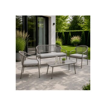 GREEMOTION Stahl-Geflecht-Coffee-Set »Bilbao«, 4-teilig - B-Ware sehr gut