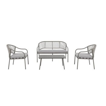 GREEMOTION Stahl-Geflecht-Coffee-Set »Bilbao«, 4-teilig - B-Ware sehr gut