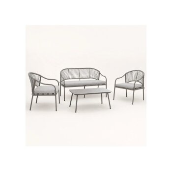 GREEMOTION Stahl-Geflecht-Coffee-Set »Bilbao«, 4-teilig - B-Ware sehr gut