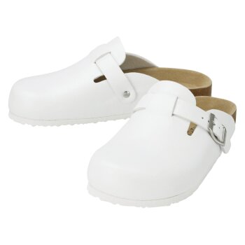esmara® Damen-Pantoletten, geschlossen, 36, weiß - B-Ware sehr gut