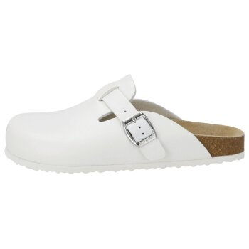 esmara® Damen-Pantoletten, geschlossen, 36, weiß - B-Ware sehr gut