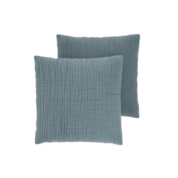 LIVARNO® Kissenbezug Musselin, 50 x 60 cm, 2...