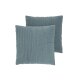 LIVARNO® Kissenbezug Musselin, 50 x 60 cm, 2 Stück, blau - B-Ware neuwertig