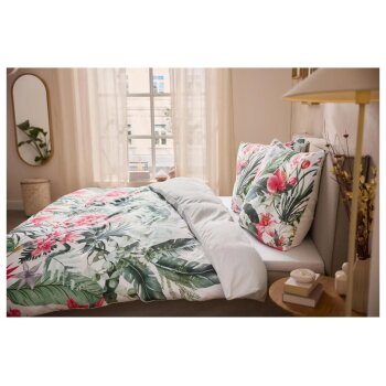 LIVARNO® Jersey-Spannbettlaken, 90-100 x 200 cm, weiß - B-Ware neuwertig