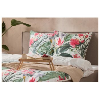 LIVARNO® Jersey-Spannbettlaken, 90-100 x 200 cm, weiß - B-Ware neuwertig