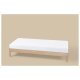 LIVARNO® Jersey-Spannbettlaken, 90-100 x 200 cm, weiß - B-Ware neuwertig