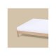 LIVARNO® Jersey-Spannbettlaken, 90-100 x 200 cm, weiß - B-Ware neuwertig