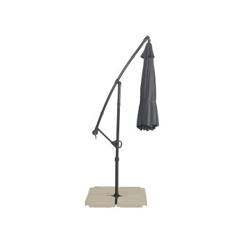 LIVARNO Ampelschirm, Ø300 cm, anthrazit - B-Ware