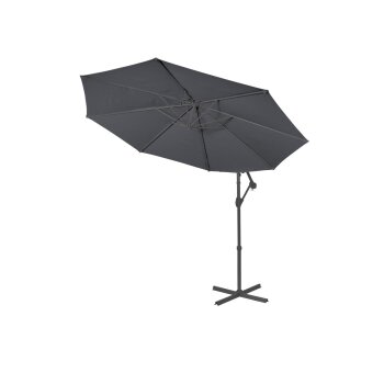 LIVARNO Ampelschirm, Ø300 cm, anthrazit - B-Ware